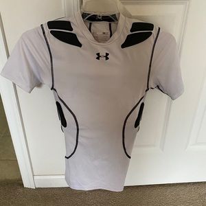 Padded compression shirt